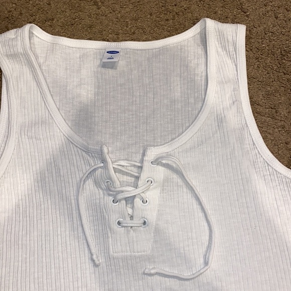 Old Navy Tie Up Tank - Picture 3 of 4